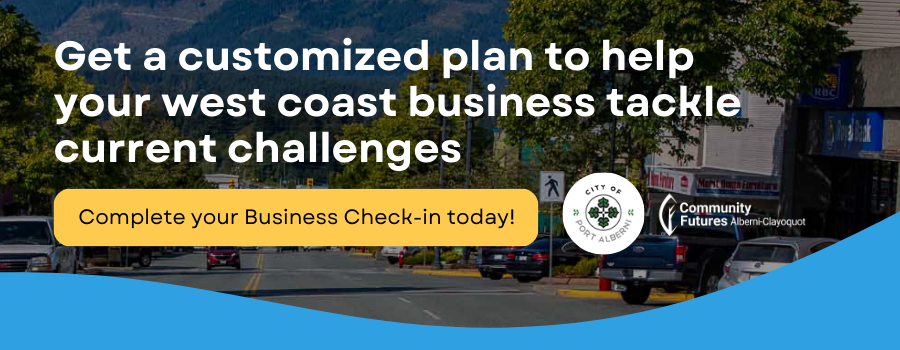 Business Check in Banner